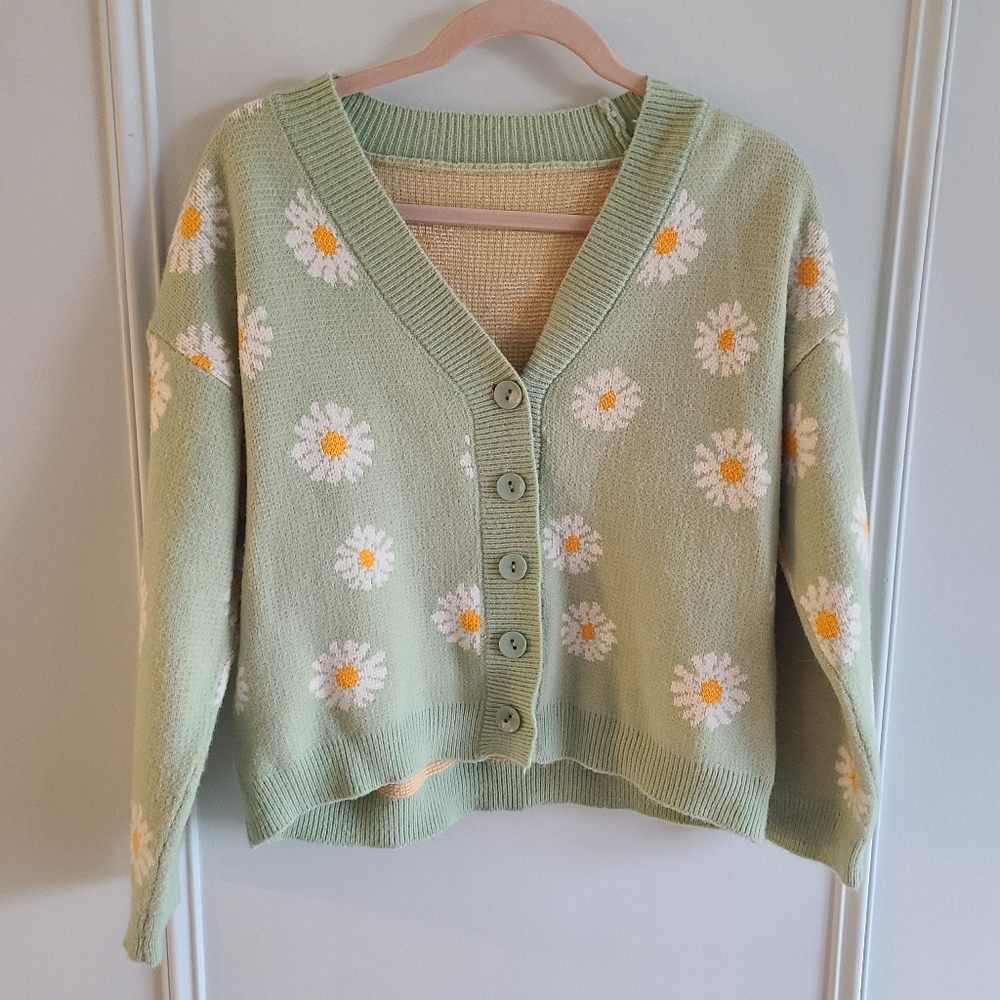 floral caidigan